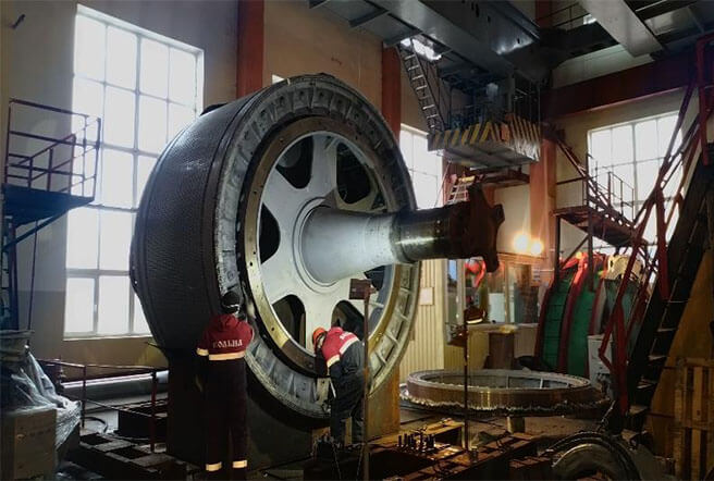 Капитальный ремонт генератора г. Солигорск