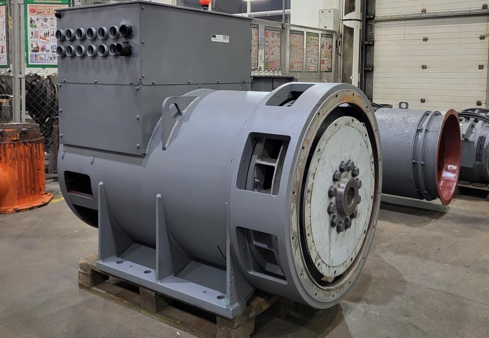 Отчет о проделанной работе по ремонту мощного промышленного генератора Stamford PI734A